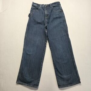 Sean John Boy's Denim Carpenter Blue Jeans Size 16 (27X27.5)